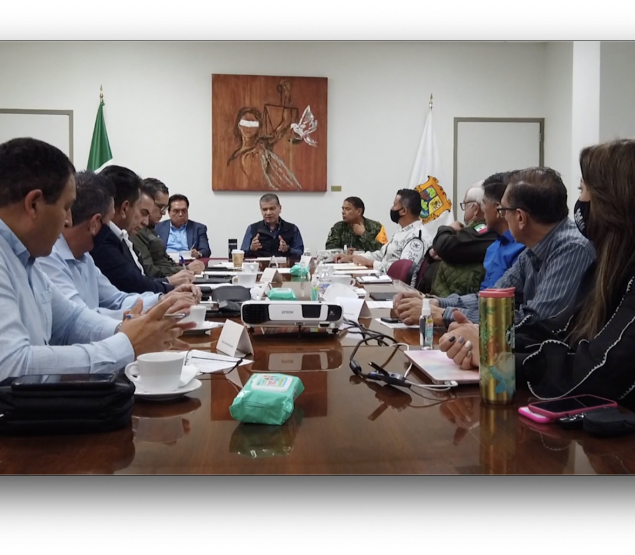 Preside gobernador mesa de seguridad